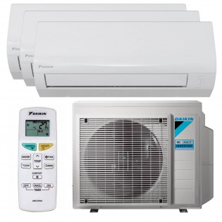 Kit Multisplit Daikin 3MXF 3U 5.2 kW R32 A++ (F2)