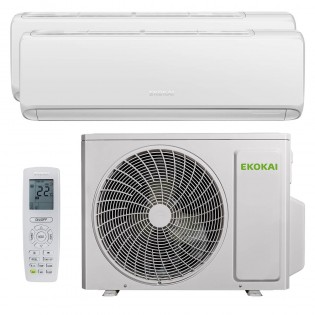 Multisplit Ekokai 2U 25+35 5.3 kW R32 A++